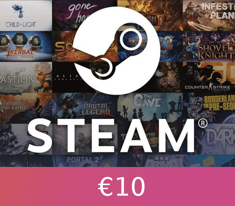 Steam Gift Card €10 cover art