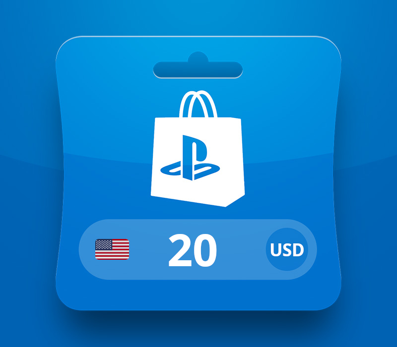 PlayStation Network Card USD 20 Gift Card cover art