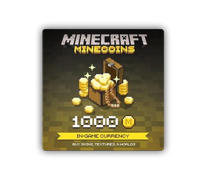 Minecraft Minecoins Pack - 1000 Coins cover art
