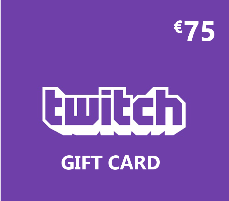 Twitch EUR 75 Gift Card FR cover art