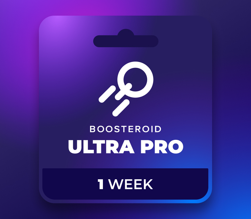 Boosteroid Cloud Gaming ULTRA PRO - 1 Week Subscription cover art