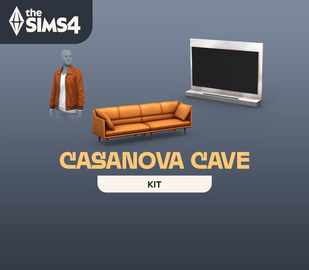 The Sims 4 - Casanova Cave Kit DLC cover art