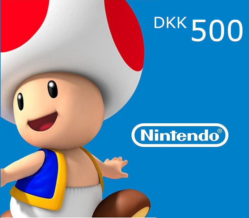 Nintendo eShop Prepaid Card 500 DKK DK cover art