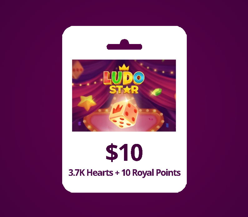 Ludo Star USD 10 Gift Card cover art