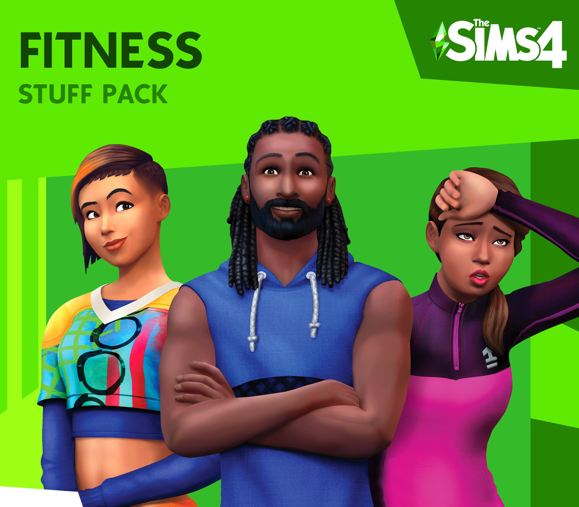 The Sims 4 - Fitness Stuff DLC cover art