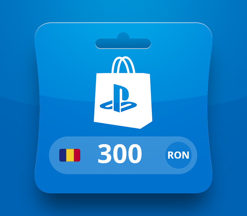 PlayStation Network RON 300 Gift Card RO cover art