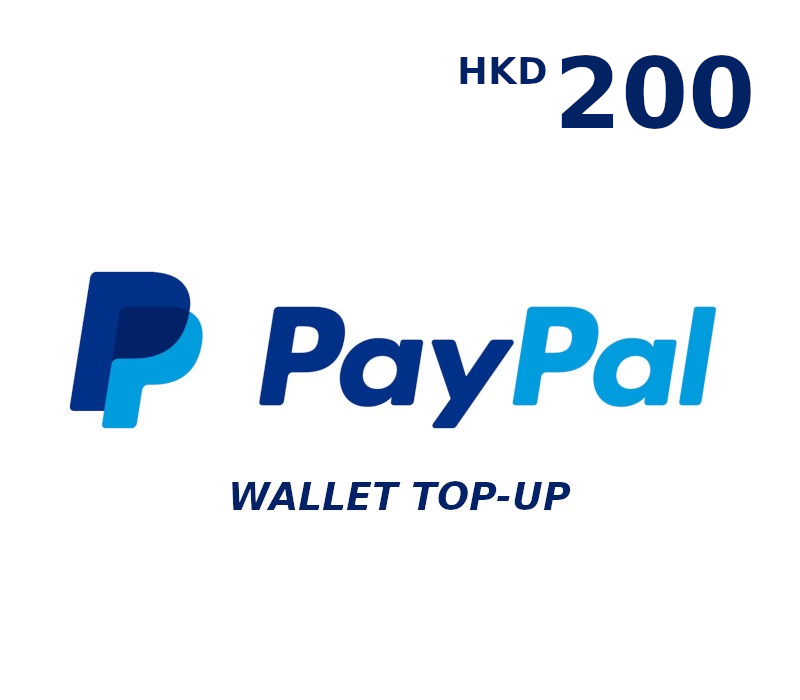 PayPal Wallet HKD 200 Top Up cover art