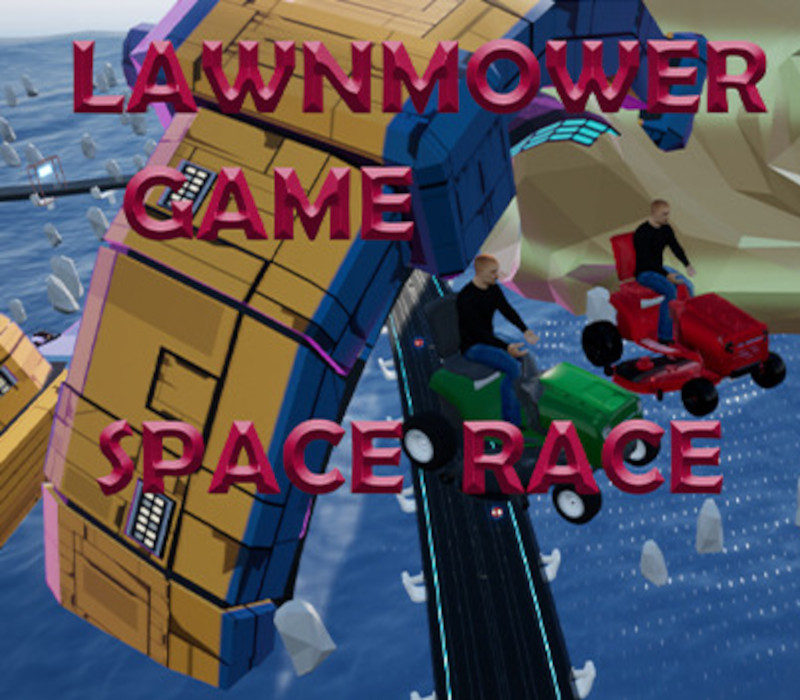 Lawnmower Game: Space Race cover art