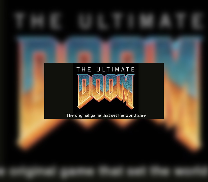 Ultimate Doom cover art