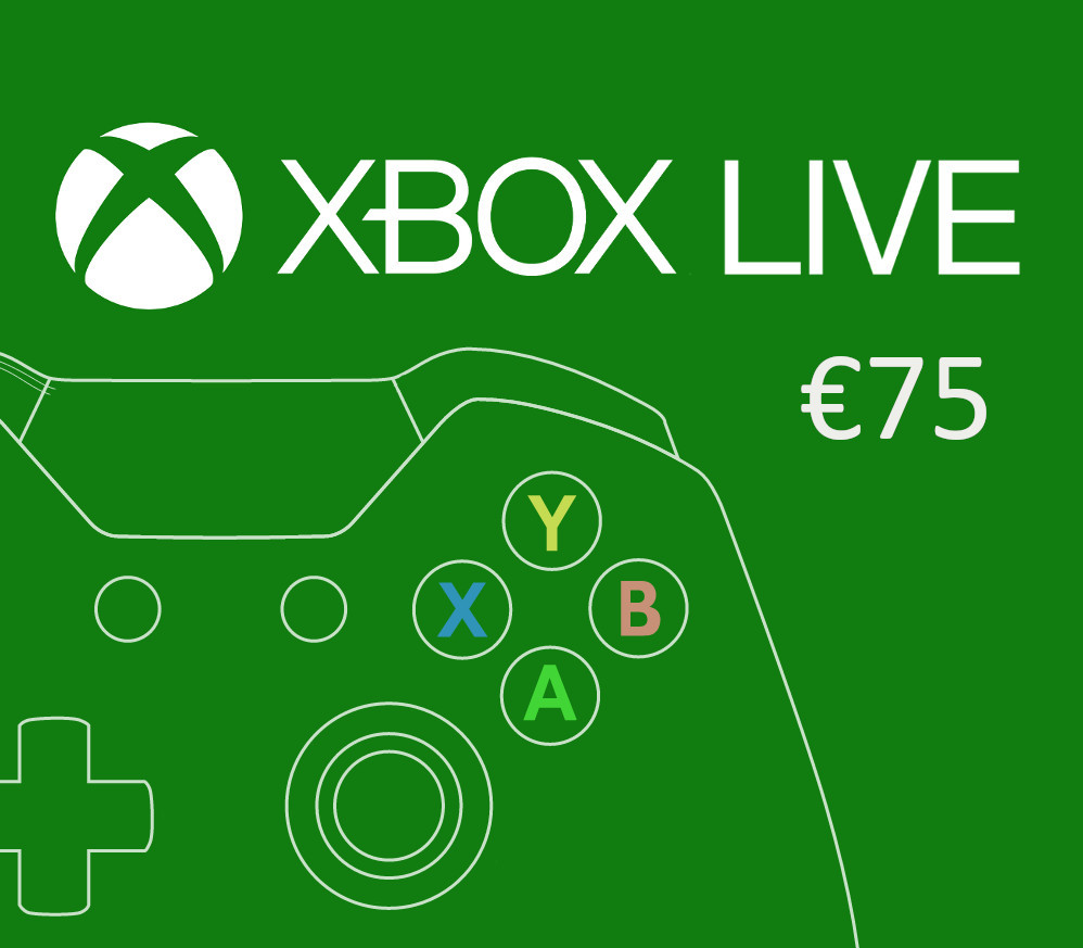 XBOX Live €75 Prepaid Card FR cover art