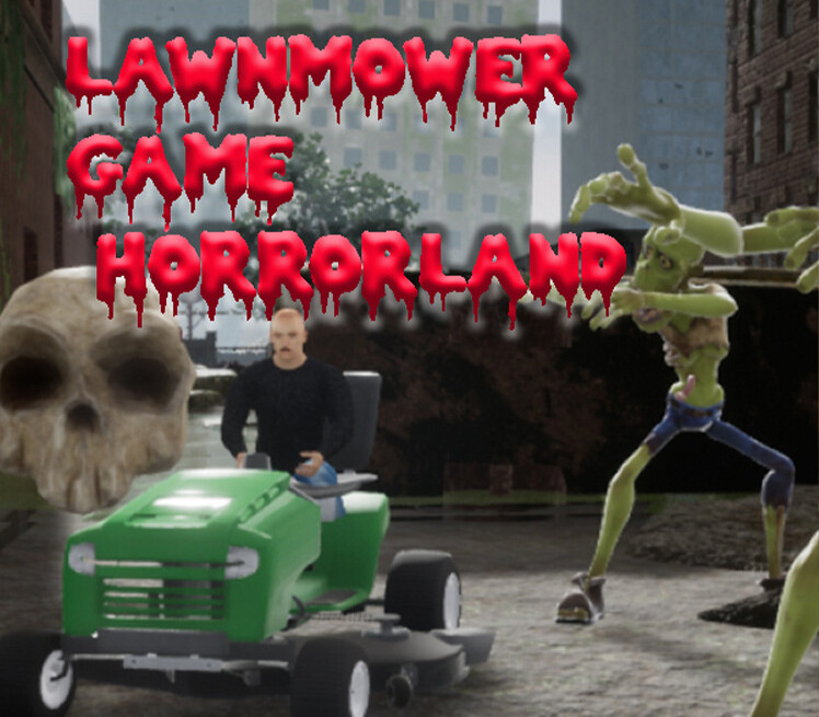 Lawnmower Game Horrorland cover art