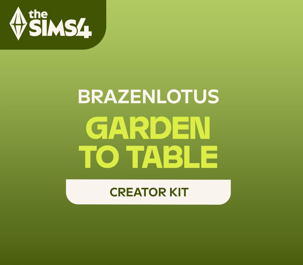 The Sims 4 - Garden to Table Kit DLC cover art