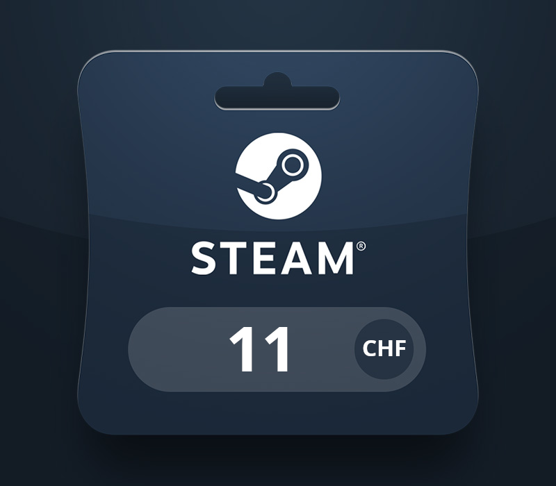 Steam Wallet CHF 11 Gift Card CH cover art
