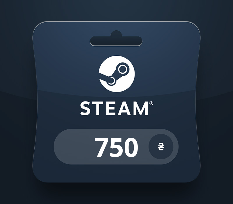 Steam Wallet UAH 750 Gift Card UA cover art