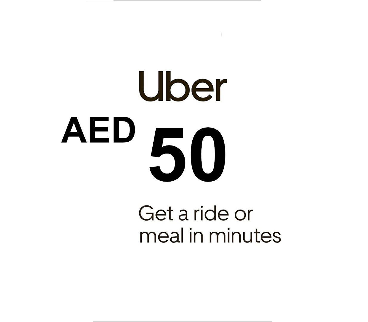Uber AED 50 Voucher cover art