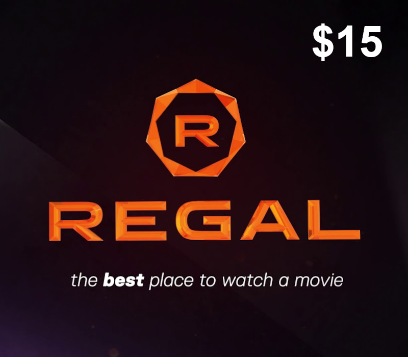 Regal Cinemas $15 Gift Card cover art