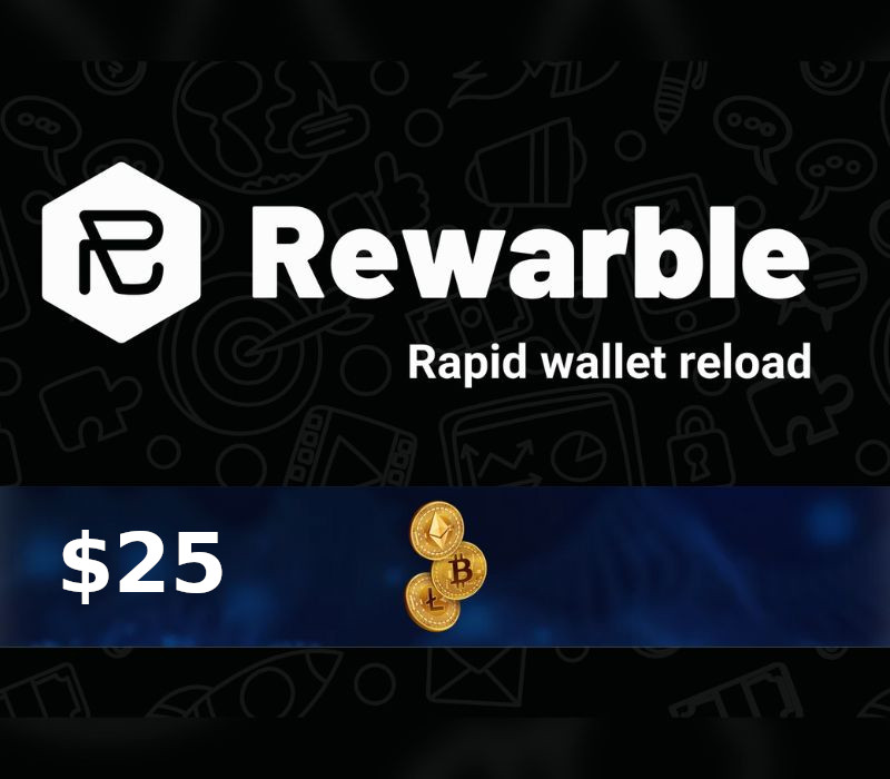 Rewarble Crypto $25 Gift Card cover art