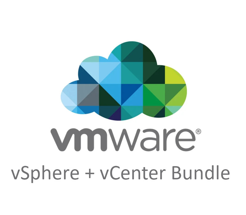 VMware vCenter Server 8 Standard + vSphere 8 Enterprise Plus Bundle (10 Devices) cover art