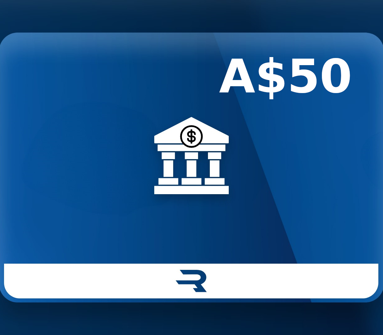 Rewarble Bank Transfer AUD 50 Gift Card cover art