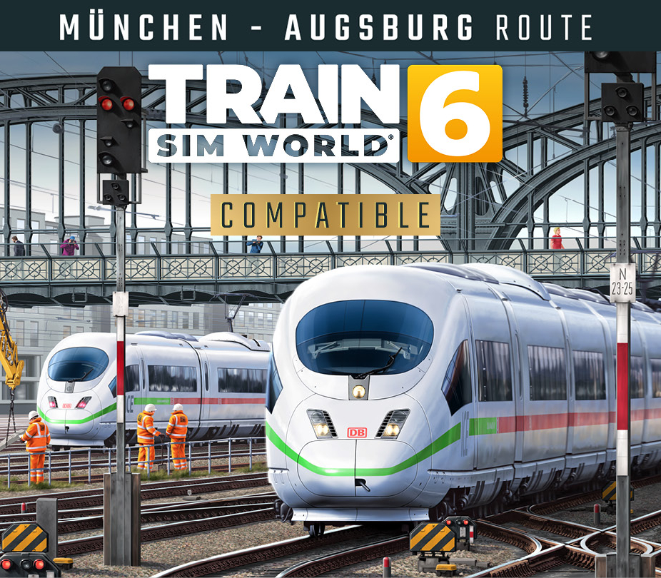Train Sim World 6: Hauptstrecke Munchen - Augsburg DLC cover art