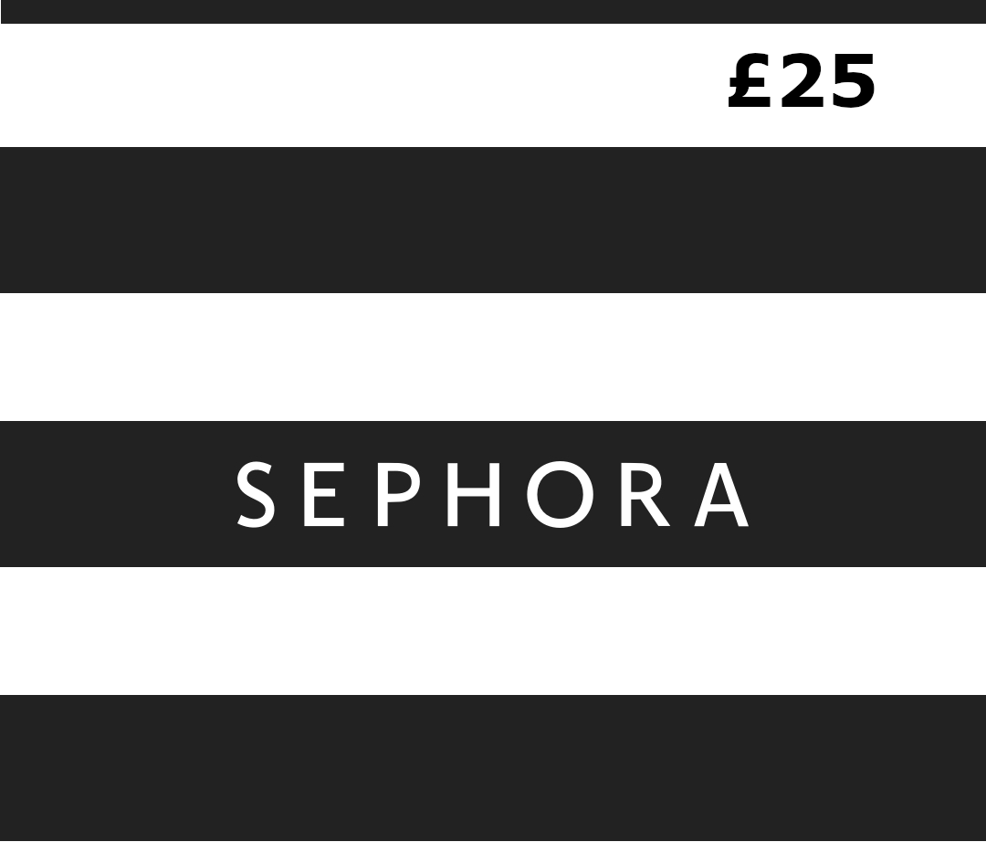 Sephora GBP 25 Gift Card cover art