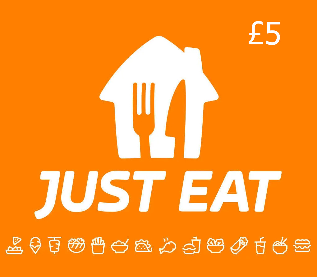 Just Eat £5 Gift Card cover art