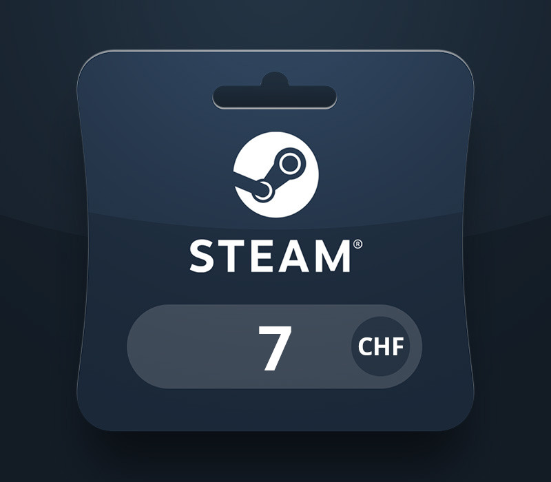Steam Wallet CHF 7 Gift Card CH cover art