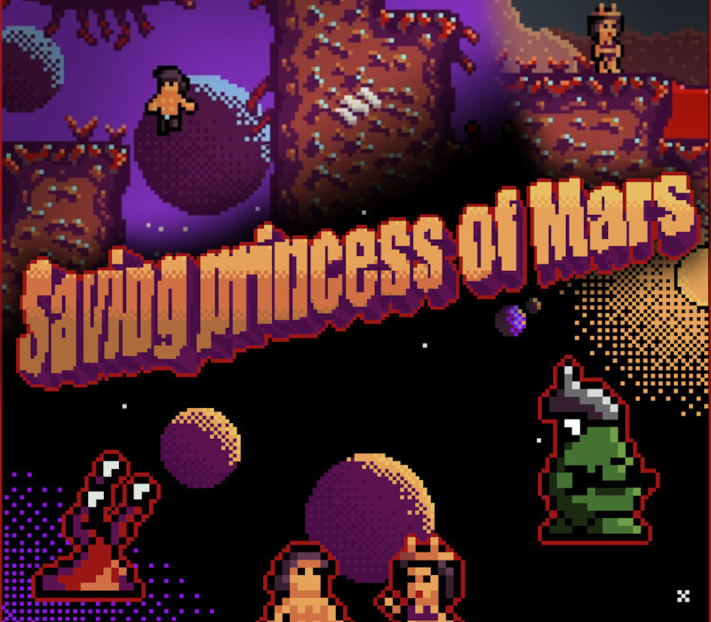 Saving Princess Of Mars cover art