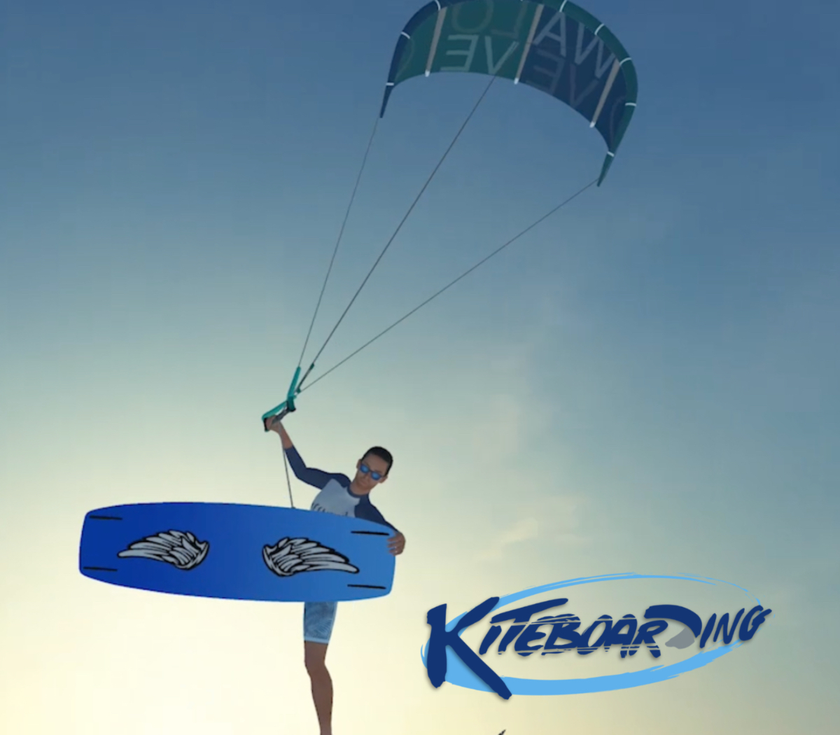 Kiteboarding cover art