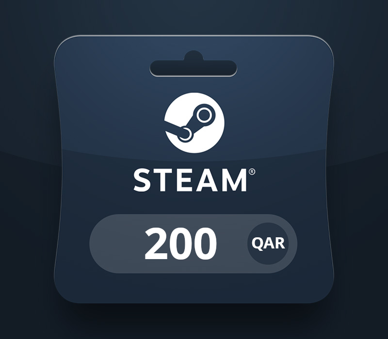 Steam Wallet QAR 200 Gift Card cover art
