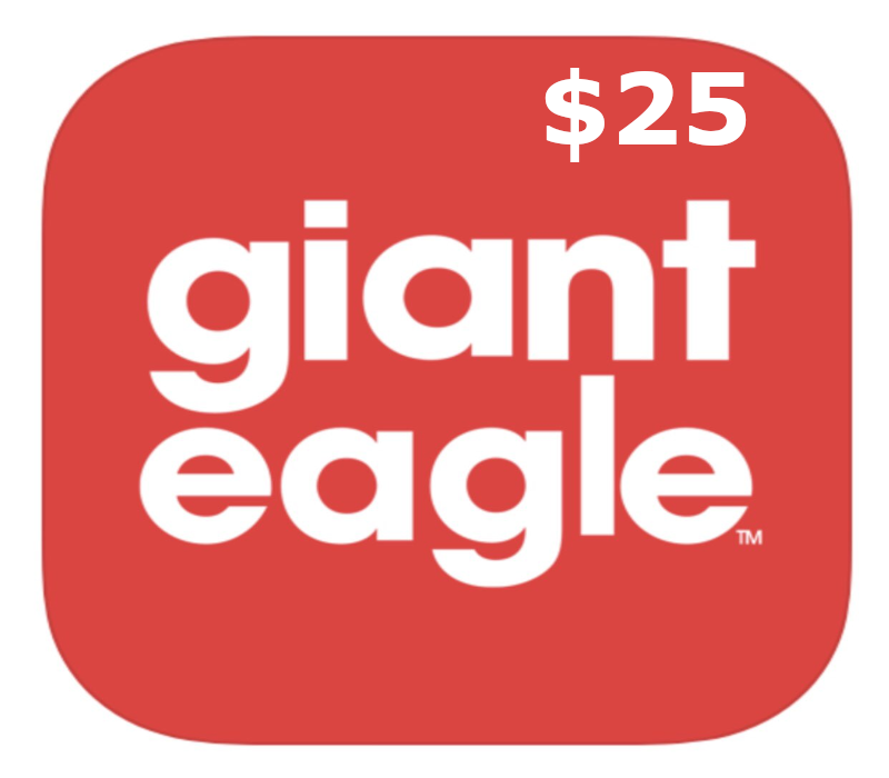 Giant Eagle $25 Gift Card cover art