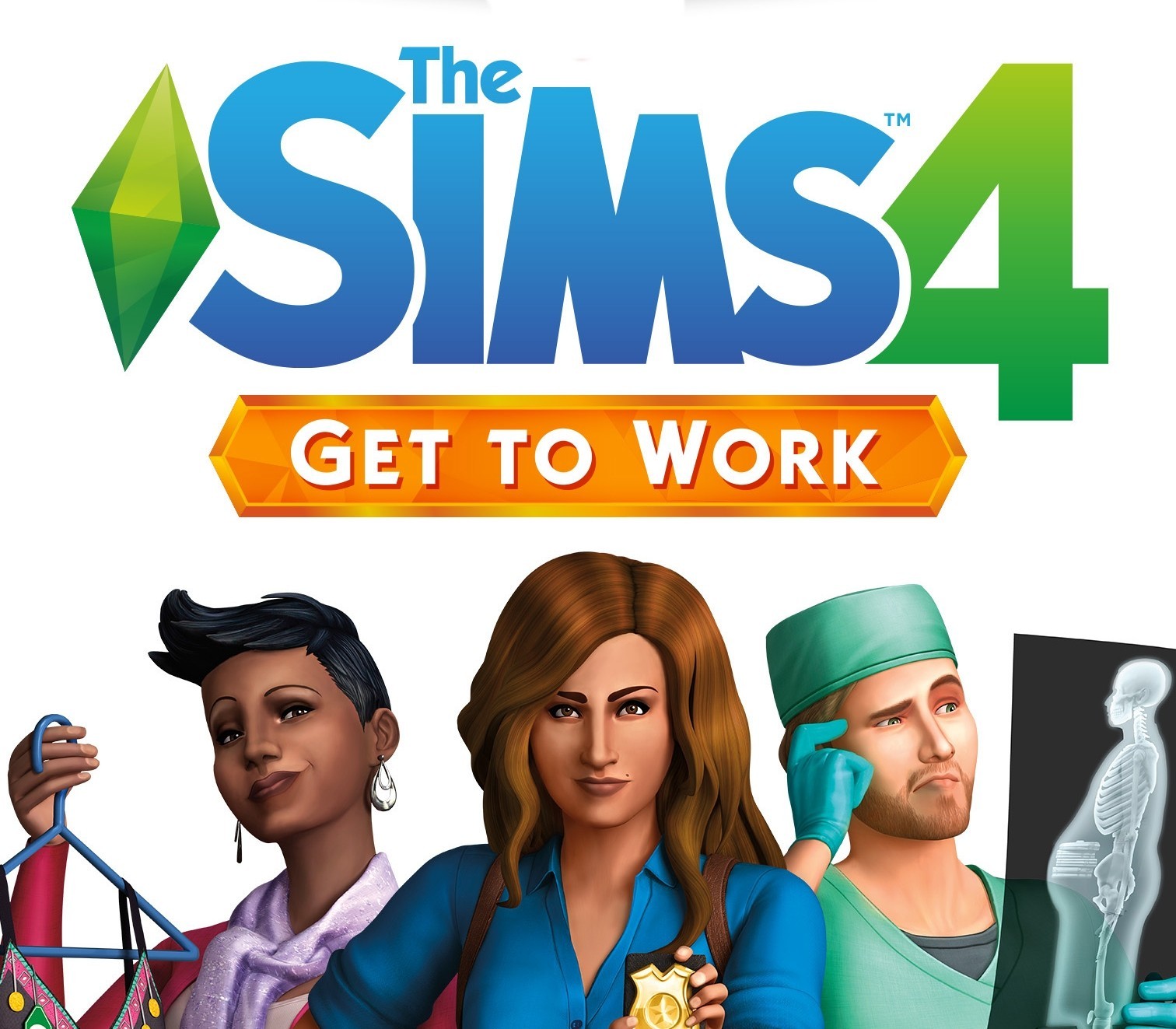 The Sims 4 - Get to Work DLC cover art
