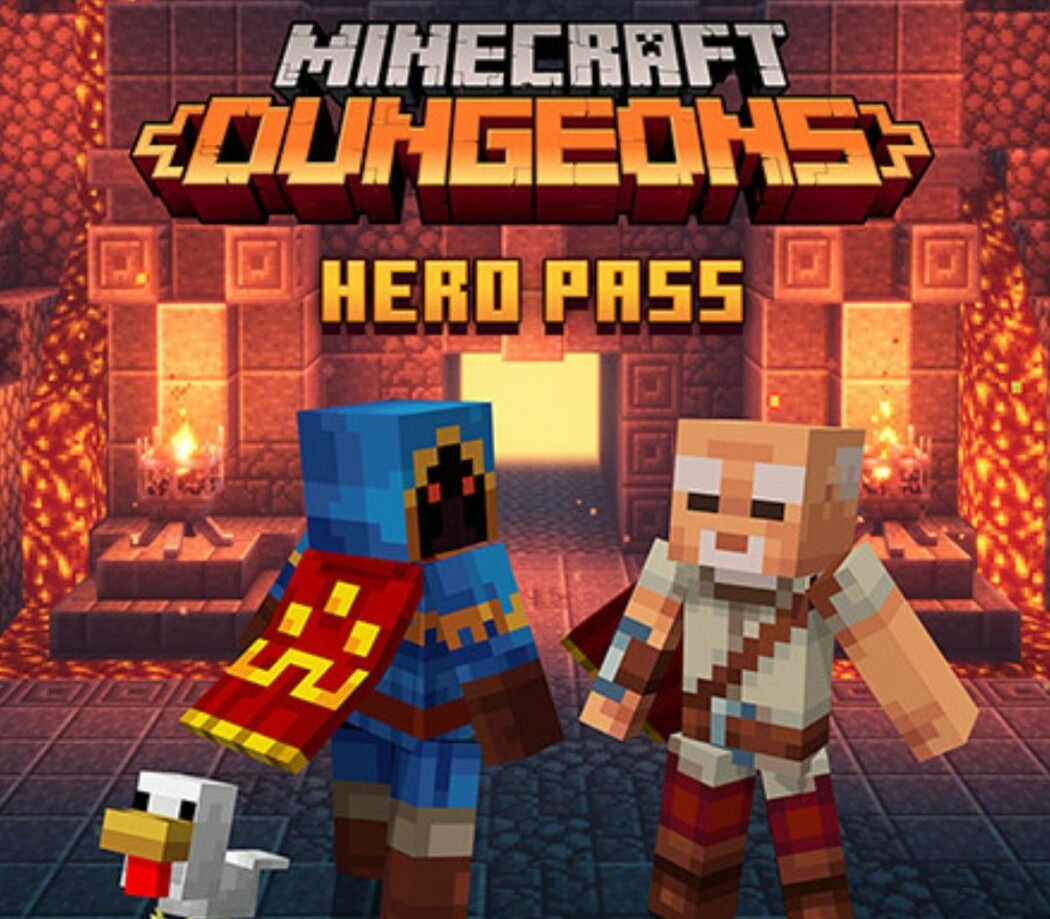 Minecraft Dungeons - Hero Pass Upgrade DLC cover art