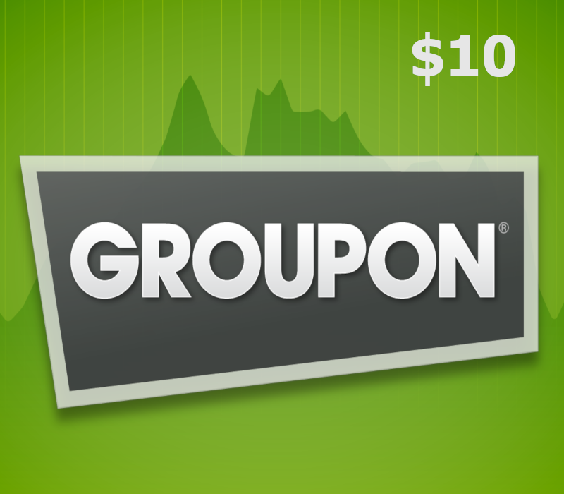 Groupon $10 Gift Card cover art