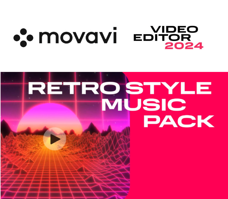 Movavi Video Editor 2024 - Retro Style Music Pack DLC cover art