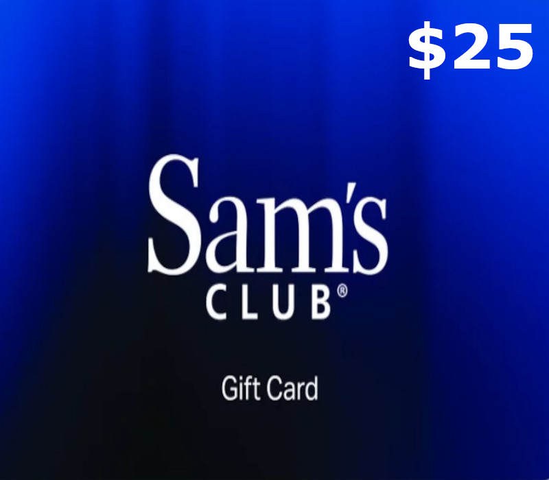 Sam's Club $25 Gift Card cover art