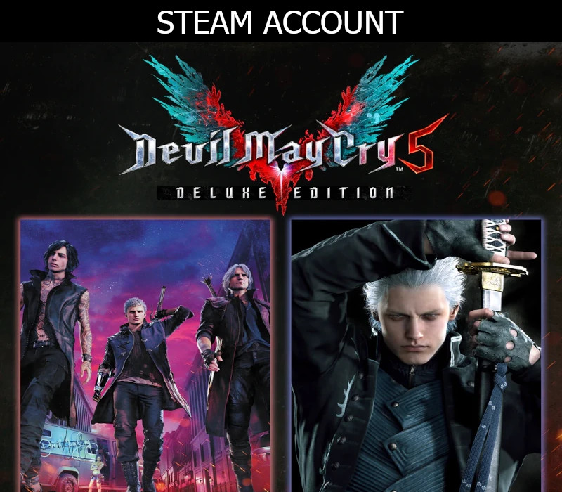Devil May Cry 5 Deluxe + Vergil cover art