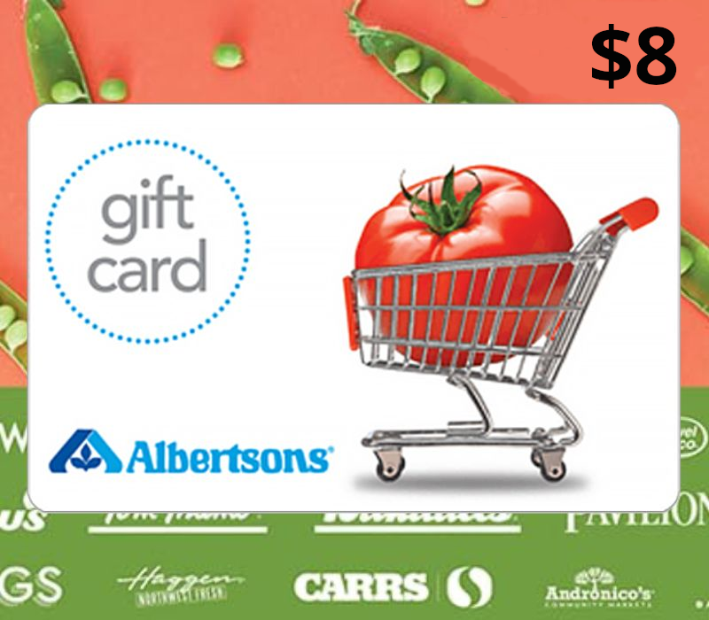 Albertson's USD 8 Gift Card cover art