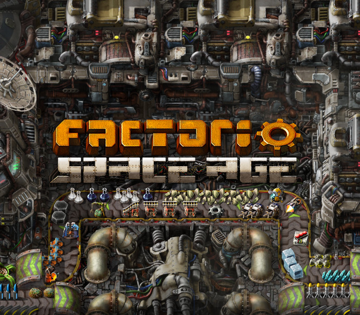 Factorio - Space Age DLC cover art