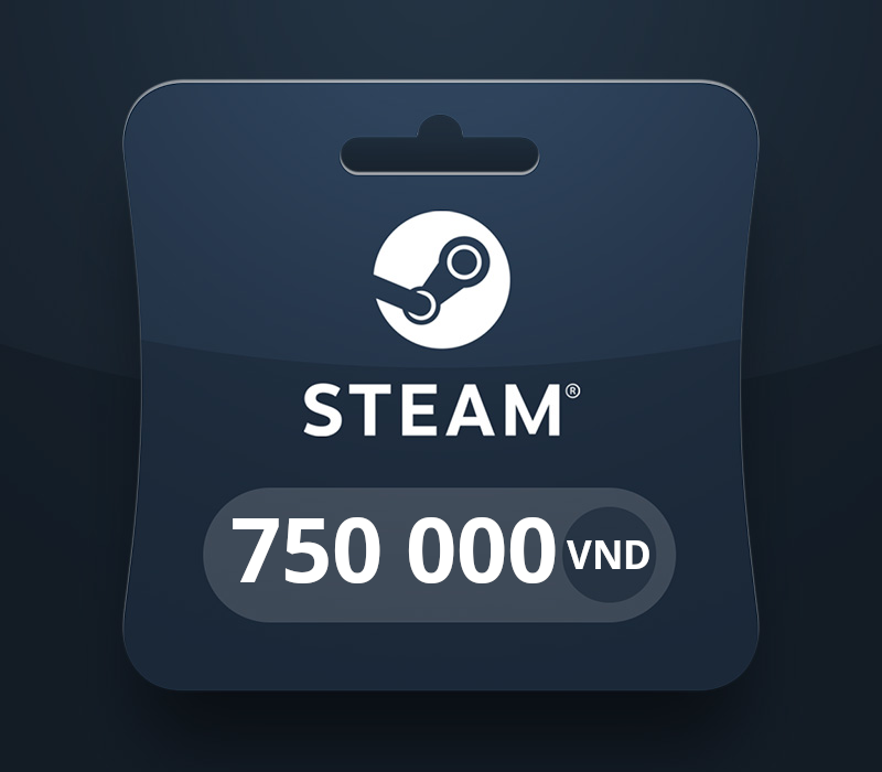 Steam Wallet VND 750 000 Gift Card cover art