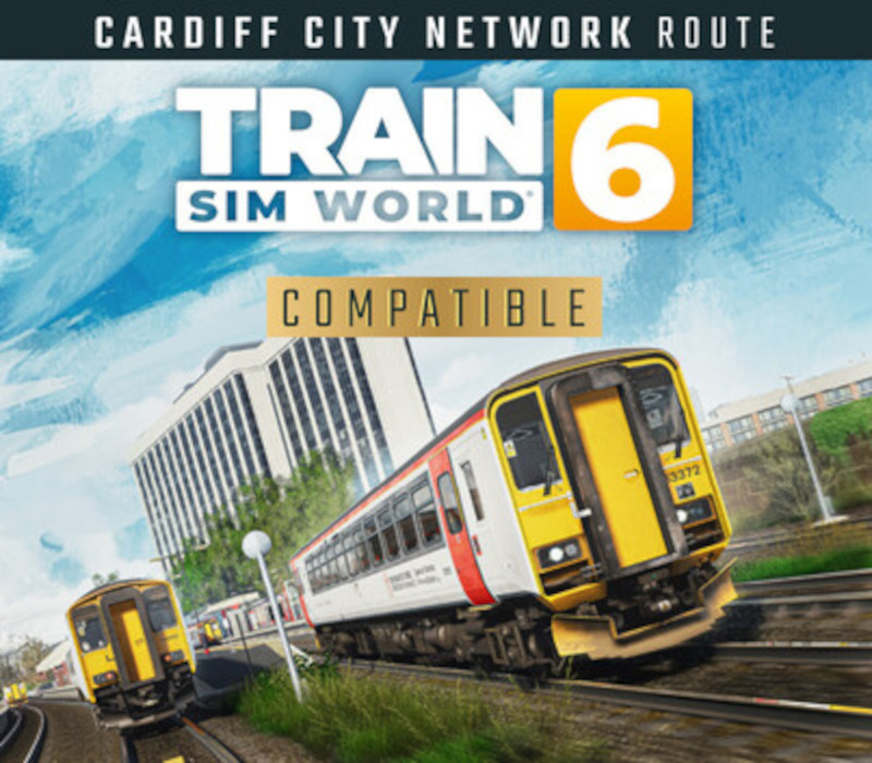 Train Sim World 6 - Cardiff City Network: Radur & Coryton to Penarth & Bae Caerdydd DLC European Union cover art
