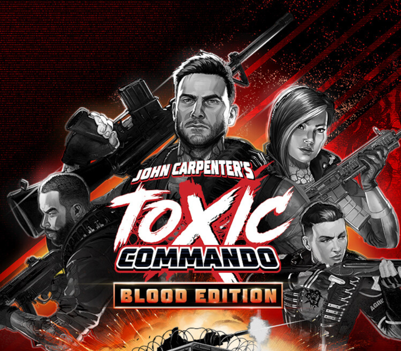 John Carpenter’s Toxic Commando: Blood Edition cover art