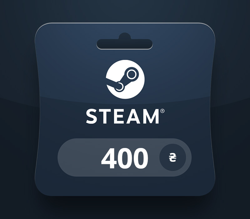 Steam Wallet UAH 400 Gift Card UA cover art