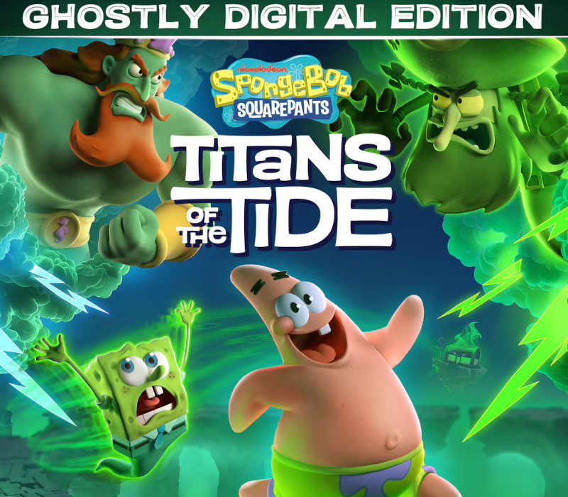 SpongeBob SquarePants: Titans of the Tide Ghostly Digital Edition cover art