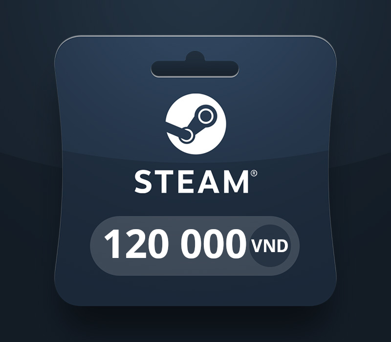 Steam Wallet VND 120 000 Gift Card cover art