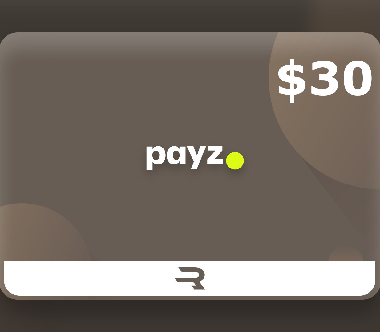 Rewarble Payz $30 Gift Card cover art
