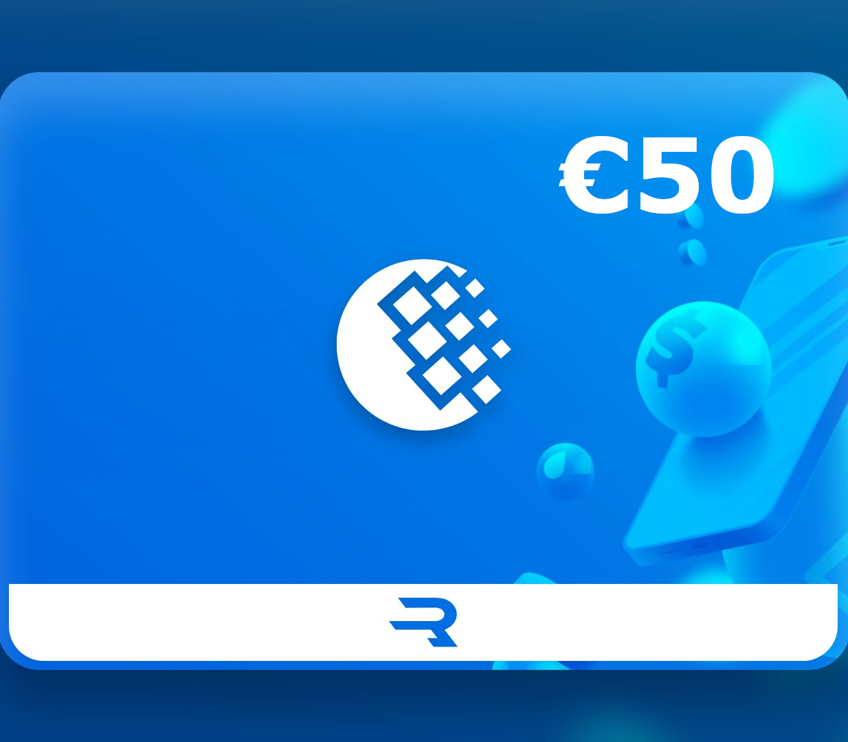 Rewarble WebMoney EUR 50 Gift Card cover art