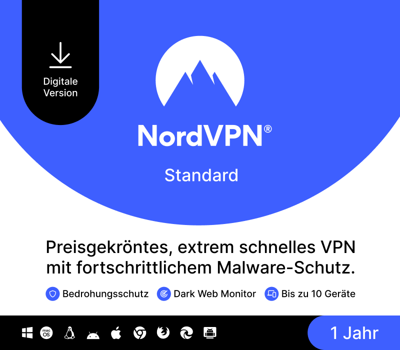 NordVPN Standard DE (1 Year / 10 Devices) cover art