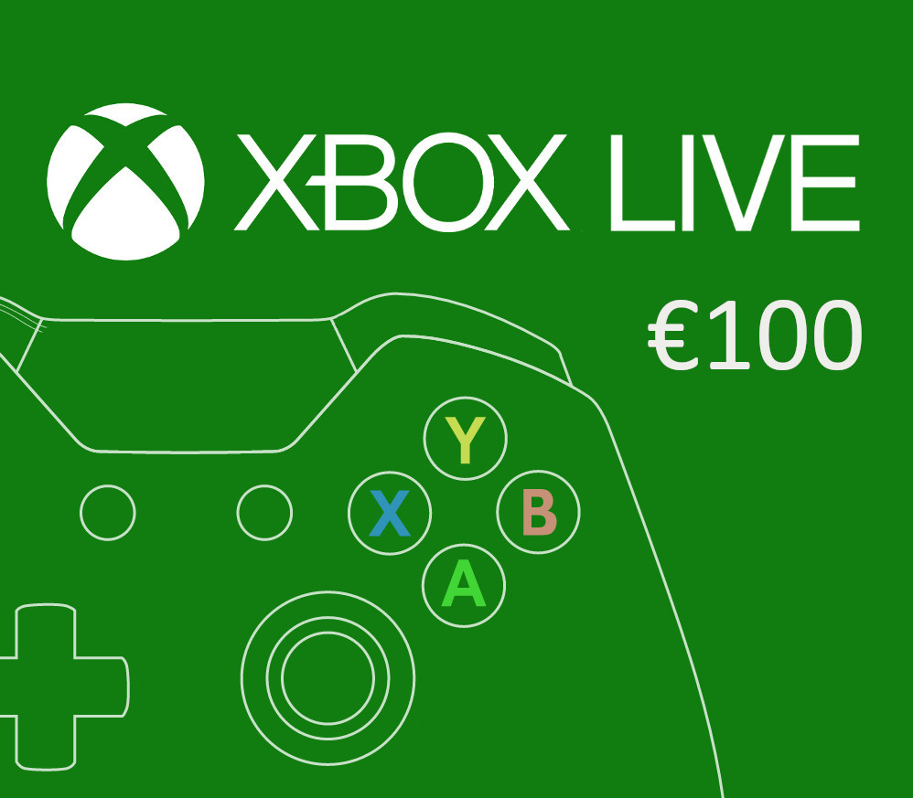 XBOX Live €100 Prepaid Card PT cover art
