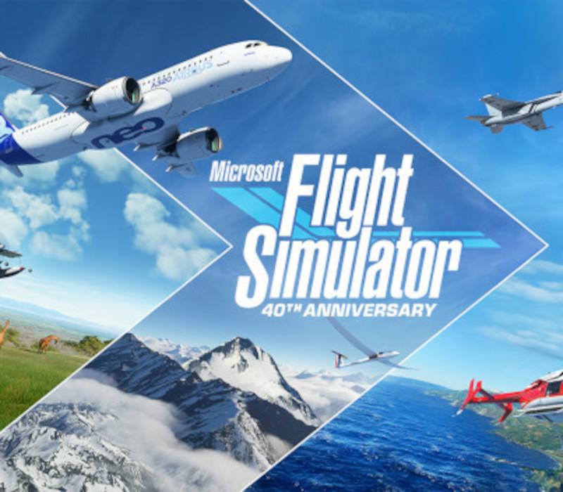 Microsoft Flight Simulator (2020) 40th Anniversary Edition cover art